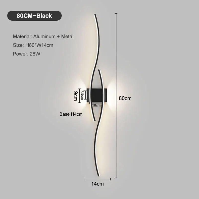 GlowEdge™ Modern LED Wall Sconce