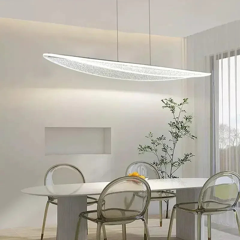 AuroraCurve™ Nordic Long Curve LED Pendant Light