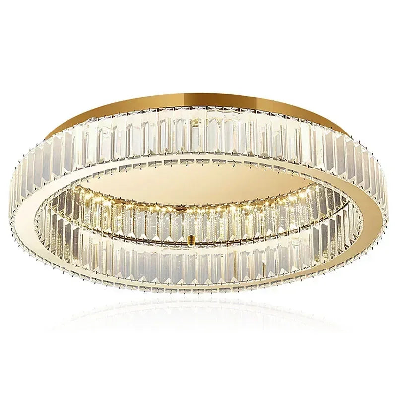 Radiant Halo™ – Postmodern Crystal Ceiling Chandelier