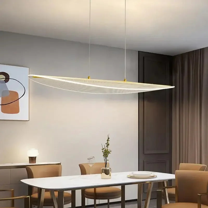 AuroraCurve™ Nordic Long Curve LED Pendant Light