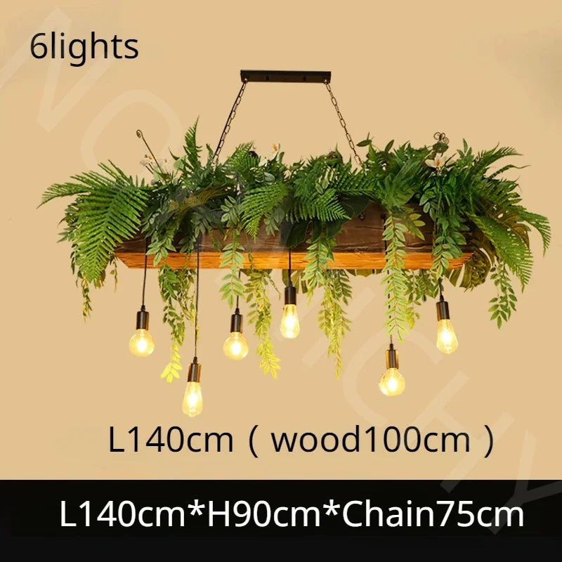CrystalBloom Hanging Bar Pendant Light