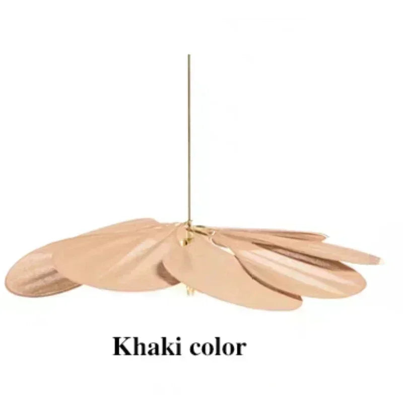PetalGlow™ Fabric Flower Pendant Light
