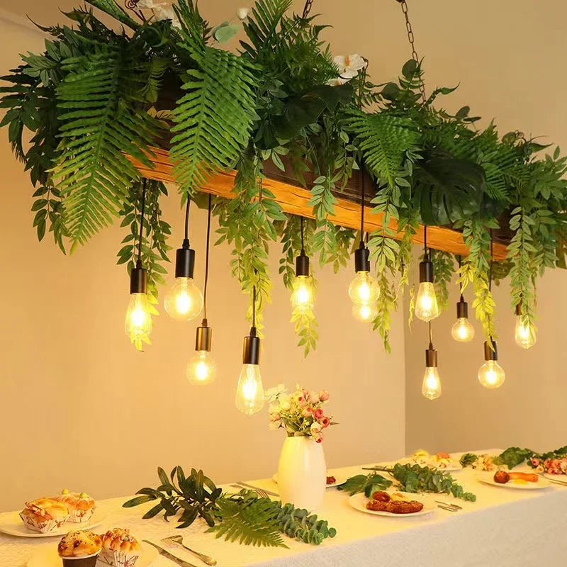 CrystalBloom Hanging Bar Pendant Light