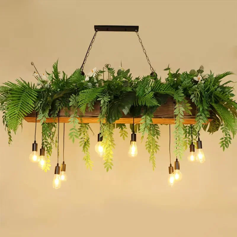 CrystalBloom Hanging Bar Pendant Light