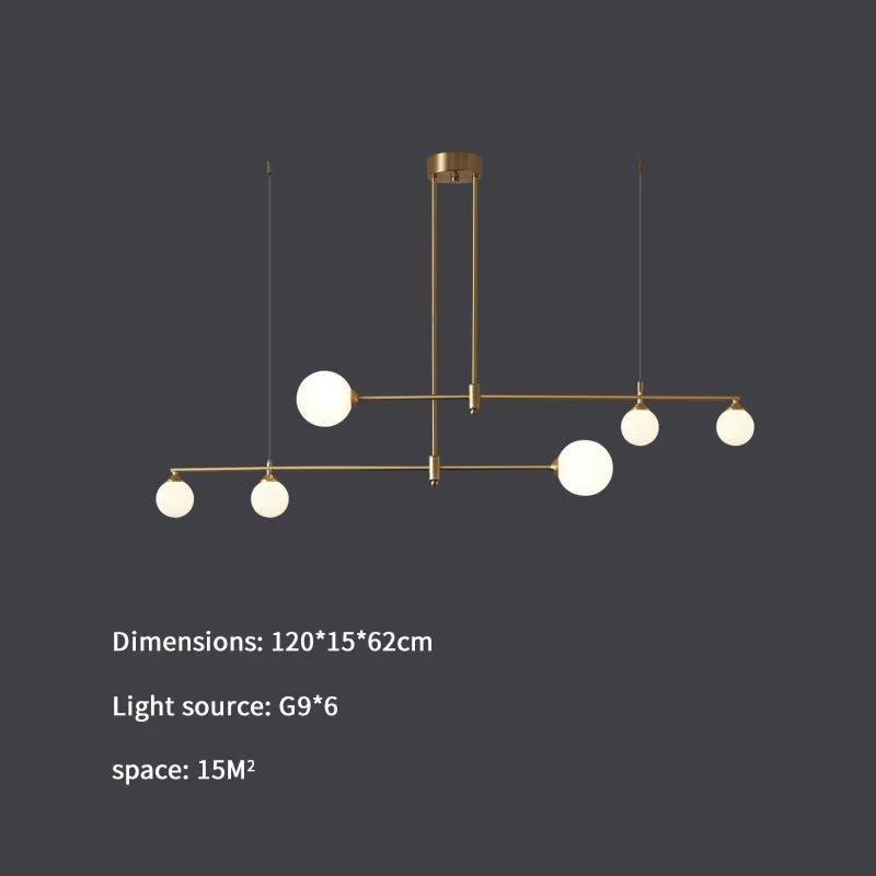 LumiGlobe™ Nordic G9 LED Pendant Lamp