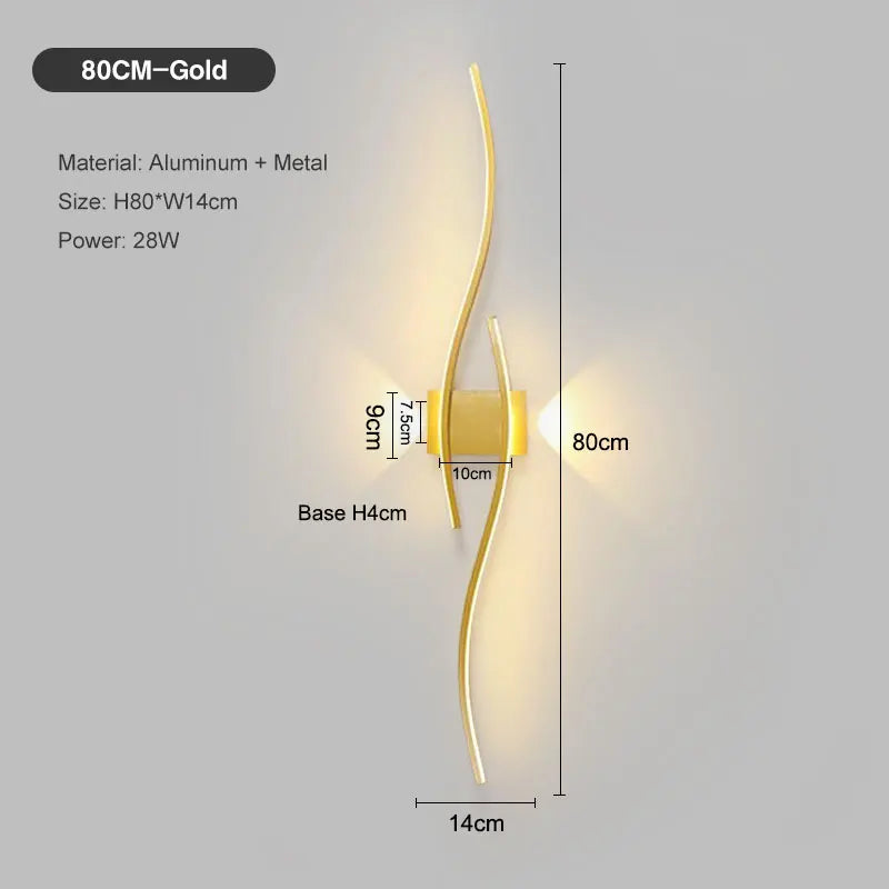 GlowEdge™ Modern LED Wall Sconce