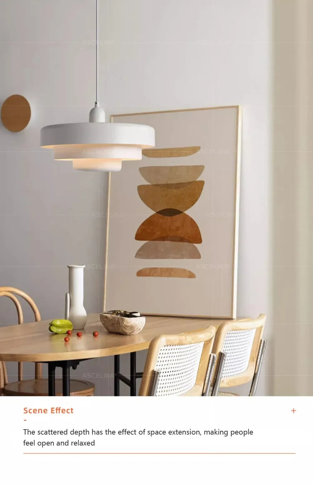 Minimalist Cake Light for Indoors Bar Counter, Restaurant and Study Decoration