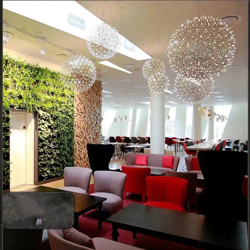 Modern Firework LED Pendant Light