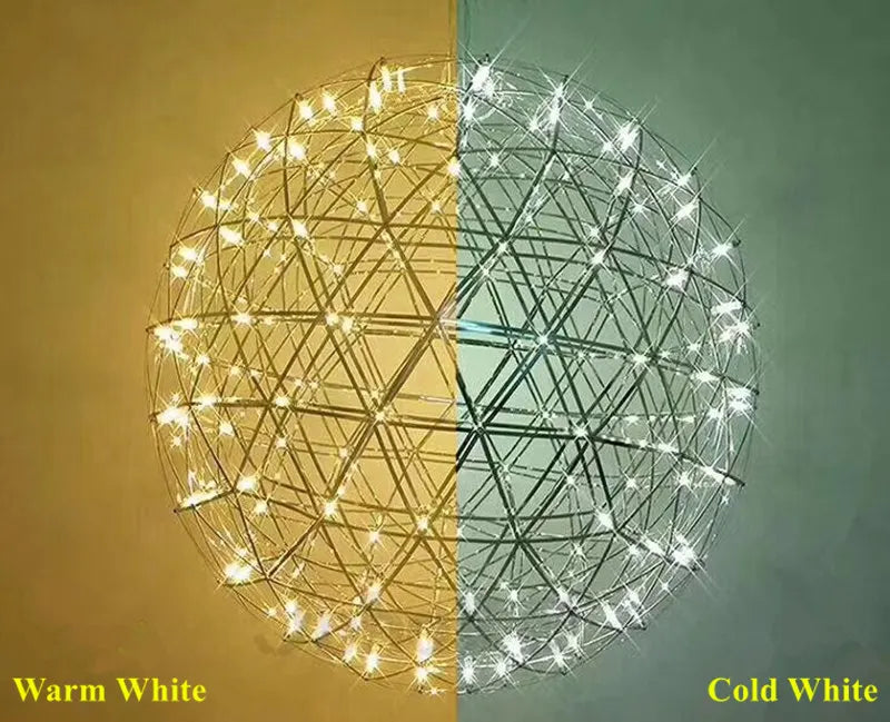 Modern Firework LED Pendant Light