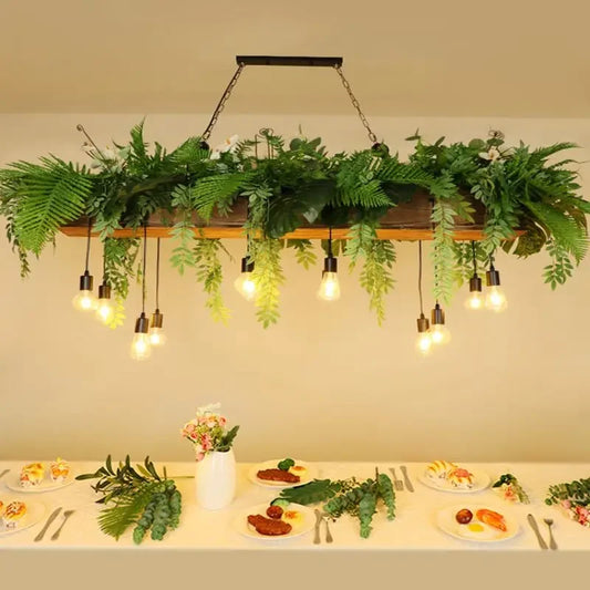 CrystalBloom Hanging Bar Pendant Light