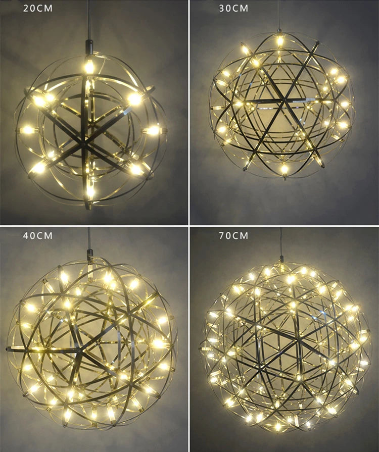 Modern Firework LED Pendant Light