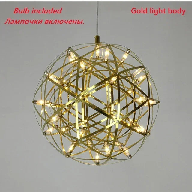 Modern Firework LED Pendant Light
