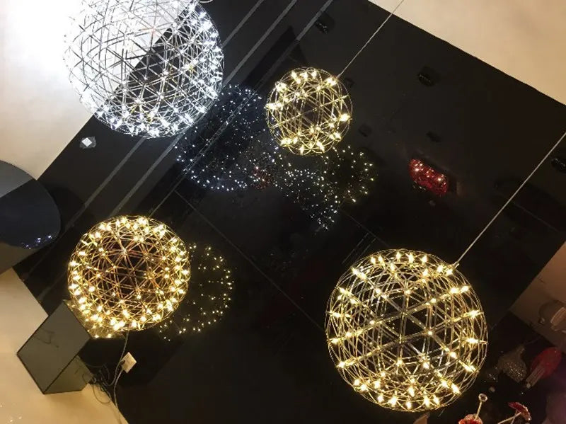 Modern Firework LED Pendant Light