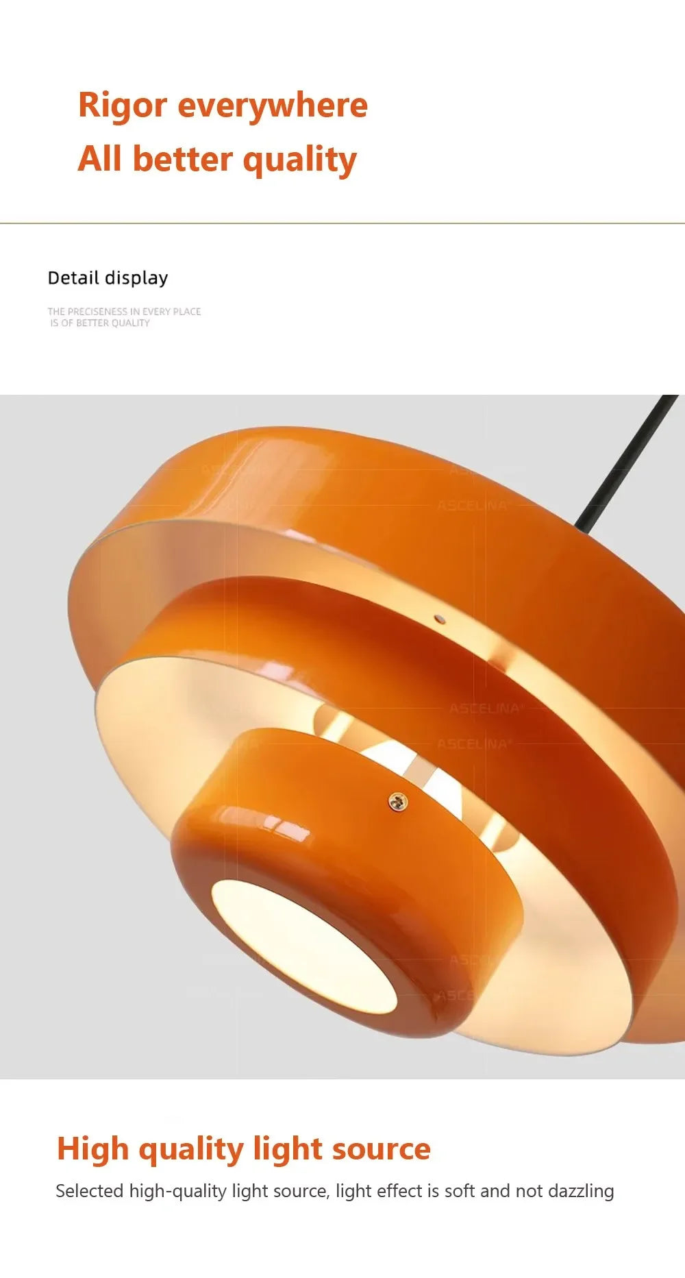 Minimalist Cake Light for Indoors Bar Counter, Restaurant and Study Decoration