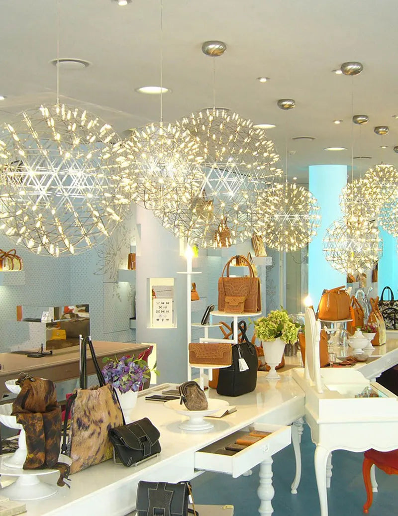 Modern Firework LED Pendant Light