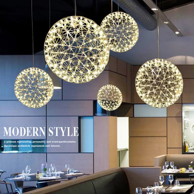 Modern Firework LED Pendant Light